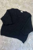 Hygge Boucle Slouch Knit Black /20 =